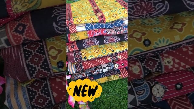 Ajrakh Hand Block Print Patchwork Women Kurti Online - SSethnics