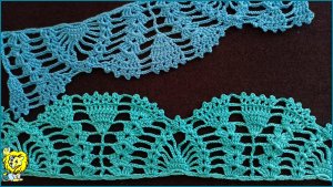 КРУЖЕВО для ОБВЯЗКИ КРАЯ крючком
