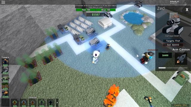 ЗЕД на 5 ЛВЛ - РОБЛОКС ТОВЕР БАТЛС - Roblox Tower Battles смотреть онлайн