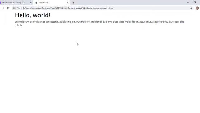 How to Install & Use Bootstrap 5 | Bootstrap 5 Tutorials #1 смотреть онлайн