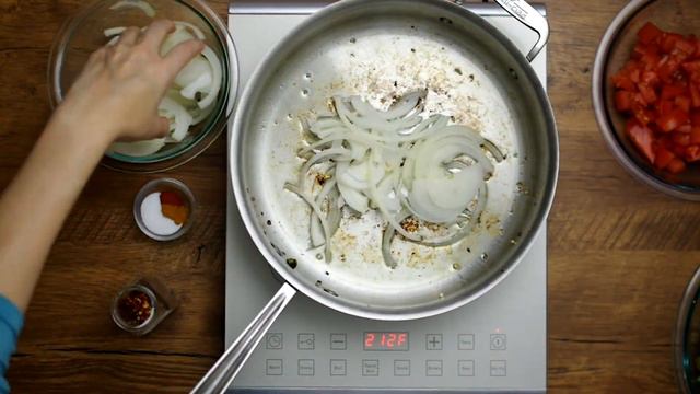Bhindi - Okra with Tomatoes and Onions - Vegan Pakistani Recipe - How to Cook Okra смотреть онлайн