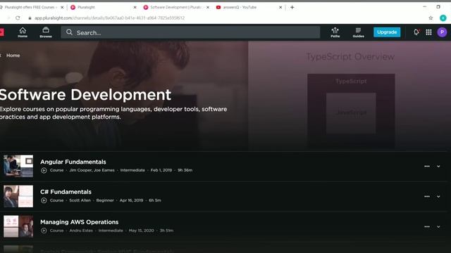 Pluralsight Free Online Courses with Certificate | Pluralsight смотреть онлайн