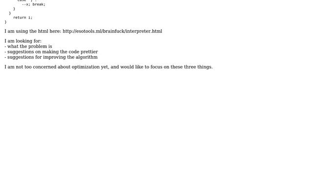 Code Review: JavaScript Brainfuck interpreter смотреть онлайн