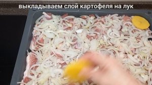 МЯСО по - французки в духовке Получается очень сочное и нежное мясо Пожалуй это лучший рецепт
