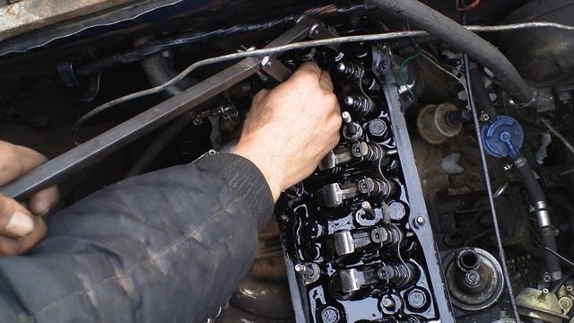Замена сальников клапанов ВАЗ- 2106 !!! смотреть онлайн