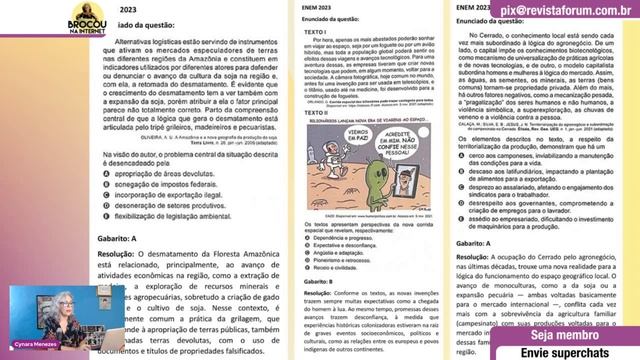 Bancada do agro quer anular três questões do Enem por "cunho ideológico" смотреть онлайн
