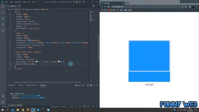How to create a slider in Vue смотреть онлайн