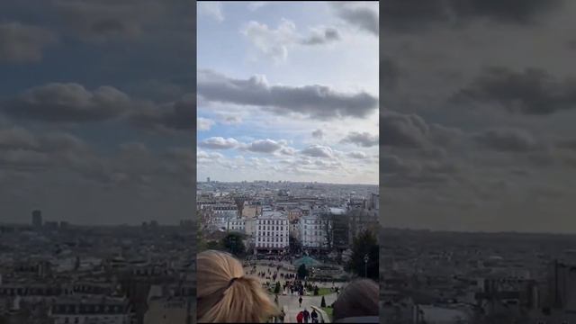 Basilica of the sacred heart and views of Paris #Paris #Basilica смотреть онлайн
