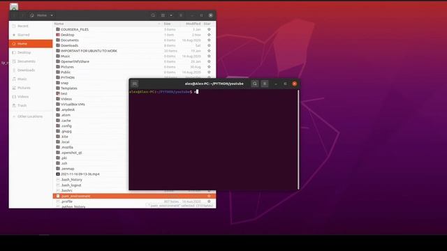 Ubuntu – Setting default path when opening a terminal session смотреть онлайн