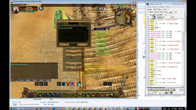 Talisman Online - Hell Print Bot Script смотреть онлайн