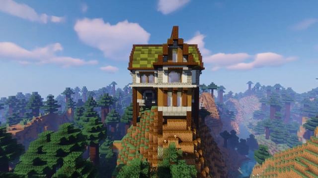 Minecraft Timelapse: Mountain House #1 смотреть онлайн