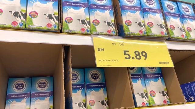 Цены на продукты в Малайзии. Tesco Lotus’s Куала Лумпур #малайзия #куалалумпур #malaysia #tescolotu