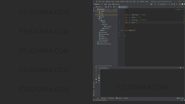 Kotlin Tutorial Programming Language | Base Course | Lesson 5 | Basic types in Kotlin смотреть онлайн