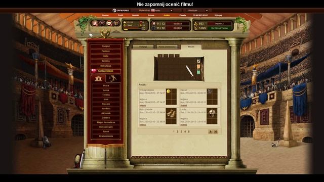 Gladiatus #5 - Trenujemy i 20 poziom za nami. смотреть онлайн