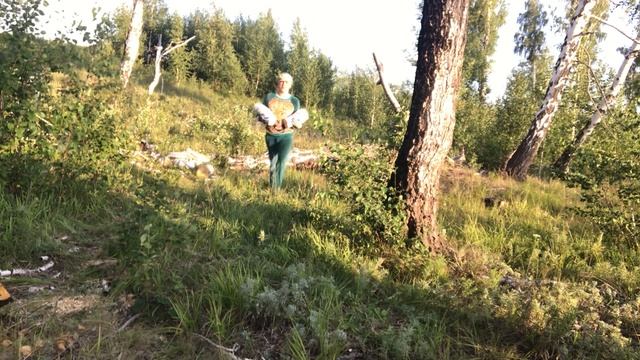 ТАТАРСКИЙ ВЛОГ В ЛЕСУ (начало, первое видео) смотреть онлайн