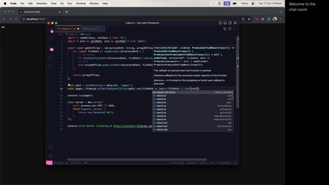 building a quick framework while my food cooks | bun & typescript смотреть онлайн