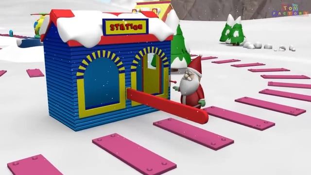 Thomas Train Cartoon - Toy Train Kids Videos for Kids - Toy Factory Train Videos - JCB смотреть онлайн