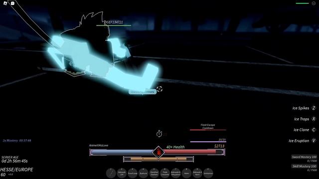 Hyorinmaru Showcase | Хёринмару шоукейс | Project Mugetsu Roblox | Проджект мугецу роблокс смотреть онлайн