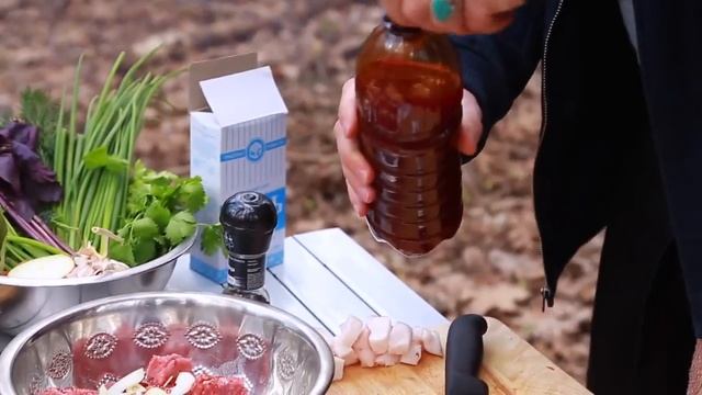 Очень сочный шашлык из индейки Маринад к шашлыку! смотреть онлайн