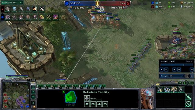 Jaedongs Excellent Zerg versus Protoss (StarCraft 2 Strategy) смотреть онлайн