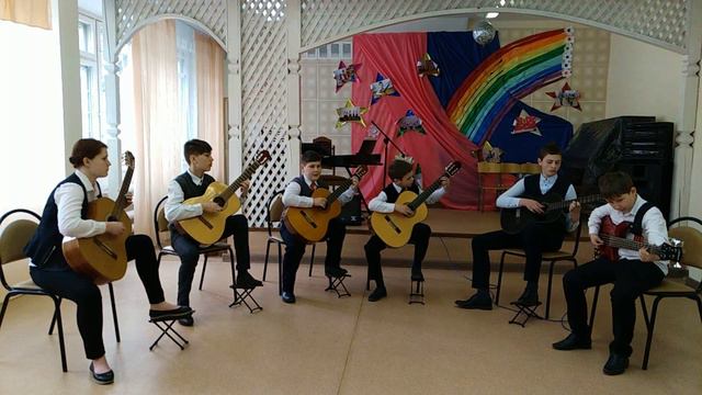 Гитарный ансамбль "ДШИ №4" г. Владимира смотреть онлайн