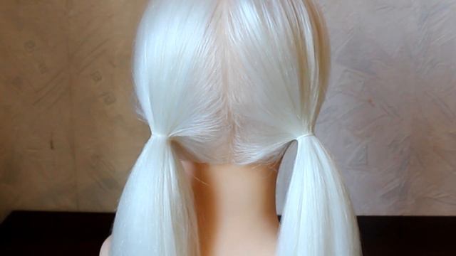 Simple & Easy Hairstyles & Ribbon to decorate the tail смотреть онлайн