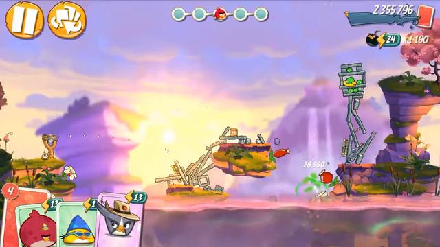 Angry Birds 2 LEVEL 464 / Злые птицы 2 УРОВЕНЬ 464 смотреть онлайн