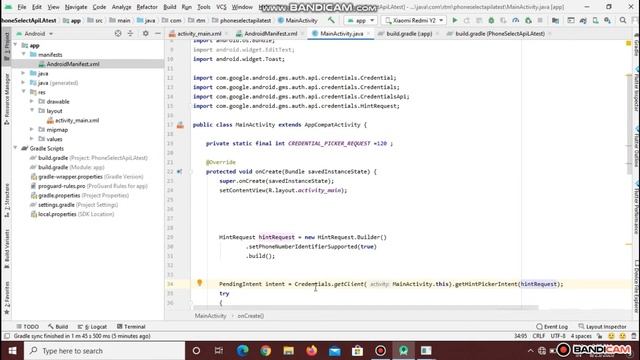 Phone Selector Api in 2020 example in Android old one deprecated) |Automatic select mobile number смотреть онлайн