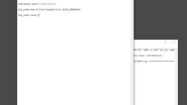 Python PIL - Enhance edges in Image смотреть онлайн