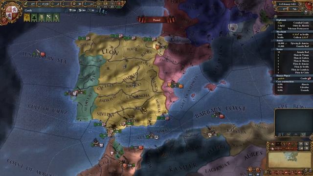 Europa Universalis 4 - Castile - Tutorial for Beginners! #6 - Ending the War смотреть онлайн