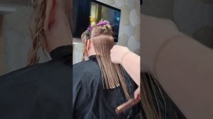 мелирование расческой с Вайлдберриз, тон констант делайт