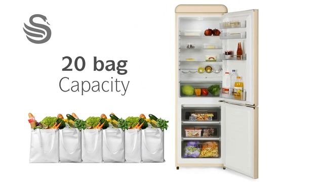 Swan - Retro Range - Fridge Freezer - SR11020 смотреть онлайн