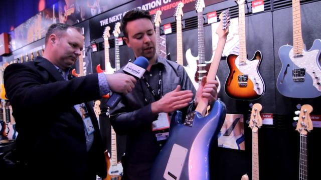 Fender American Elite Stratocaster - Cosmo Music at NAMM 2016 смотреть онлайн