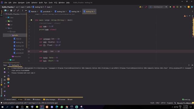 3.Number Datatypes in kotlin смотреть онлайн