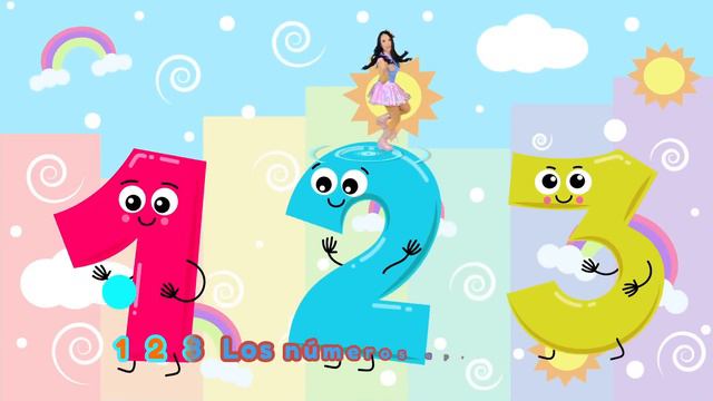 LOS NÚMEROS DEL 1 AL 10 / CANCIÓN INFANTIL / AglaE