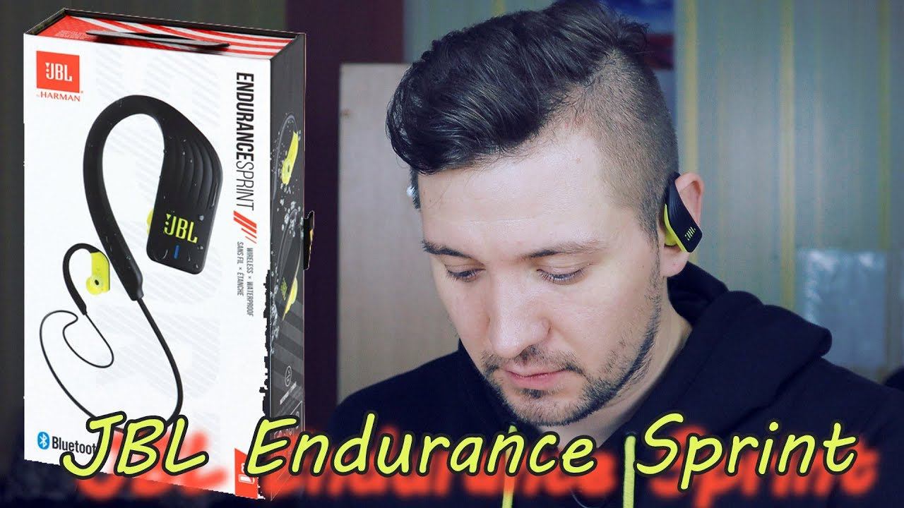 JBL ENDURANCE SPRINT. УДОБНЫЕ СПОРТИВНЫЕ БЕСПРОВОДНЫЕ НАУШНИКИ. смотреть онлайн