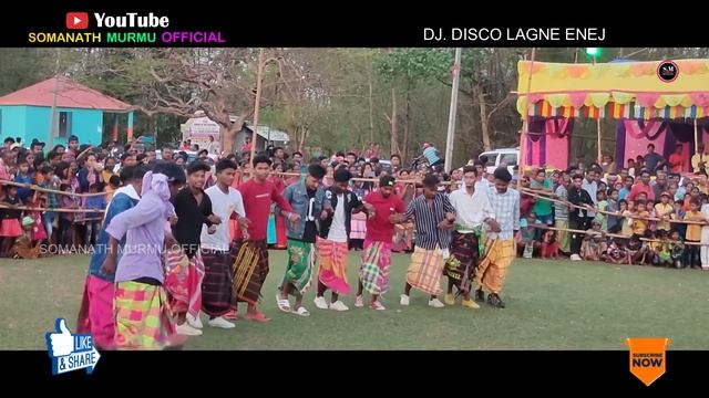 Rohor Hoyo Dobo DJ Disco Lagne Enej || New Santali Video 2023 || Somanath Murmu Official смотреть онлайн