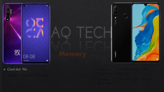 Huawei Nova 5T VS Huawei P30 Lite || full comparison in specs || WINNER & LOSSER || AQ TECH || смотреть онлайн