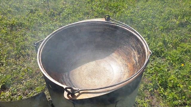 КАРТОФЕЛЬ ПО ОХОТНИЧЬИ | В КАЗАНЕ НА КОСТРЕ | POTATOES FOR HUNTING смотреть онлайн