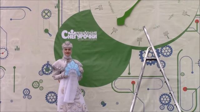 Юбилейный День Рождения Российской Снегурочки."Молодёжная мода"Коллекция фантазийных головных уборо смотреть онлайн