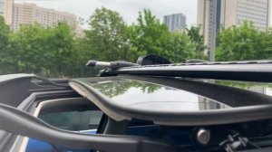 Haval F7 рейлинги АПС поперечины Turtle Air1 панорамная крыша, в притык