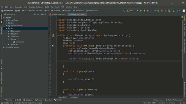 32. seekBar - Slider in Android | Android Development in Hindi смотреть онлайн