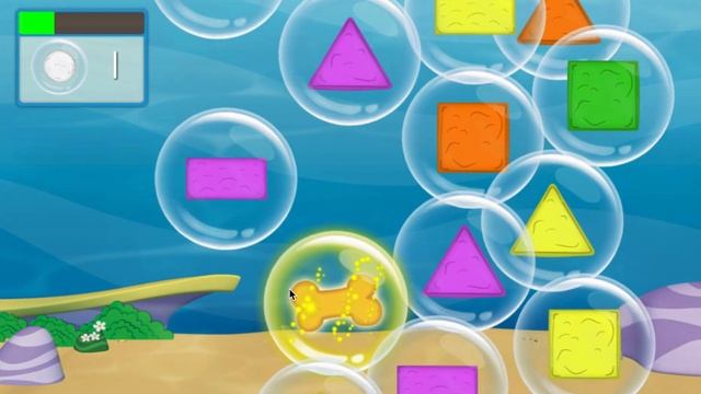 Bubble Guppies - Bubble Puppy's Treat Pop Walkthrough | Nick Jr Game | Learn Shapes And Colors смотреть онлайн