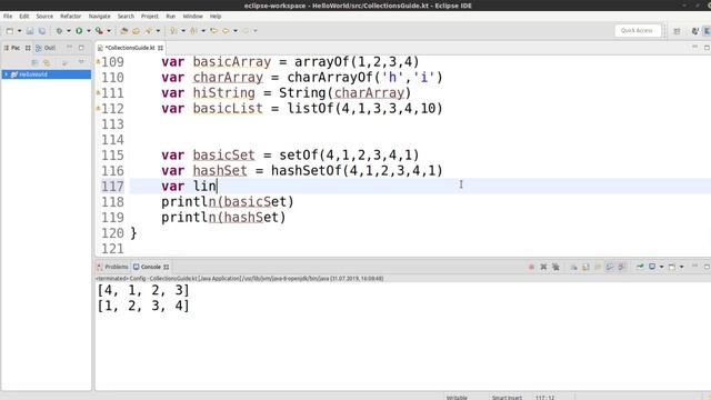 Kotlin für alle Tutorial #80 - Sets, HashSets und LinkedSets смотреть онлайн