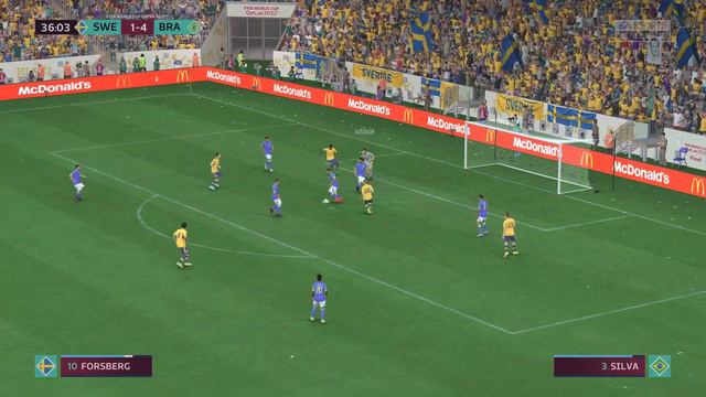 FIFA 23 - SWEDEN vs. BRAZIL - FIFA World Cup Final - Ibrahimović vs. Neymar - PS5™ [4K] смотреть онлайн