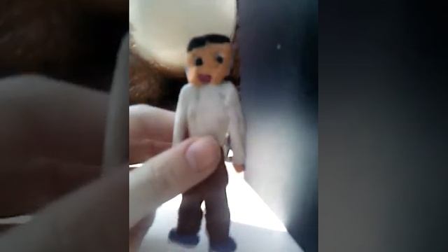 Делаем человечка из пластилина смотреть онлайн