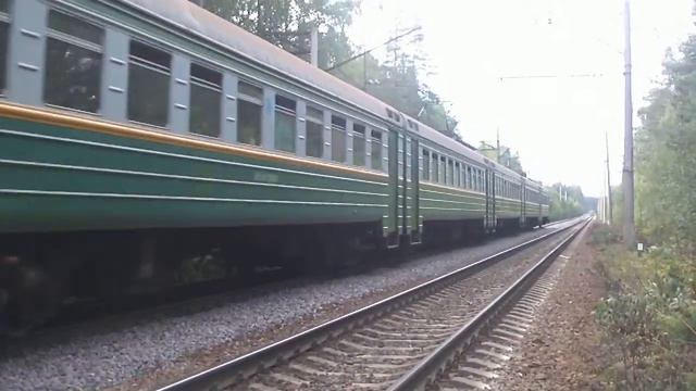 ЭР2-К - 930 на перегоне Васкелово - 47 км смотреть онлайн