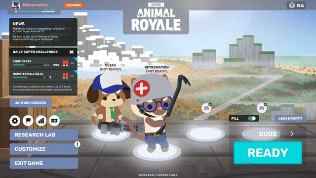 Starting Strong! | Let's Play Super Animal Royale Duos w/ Olexa | Part 1 | SAR Gameplay HD смотреть онлайн