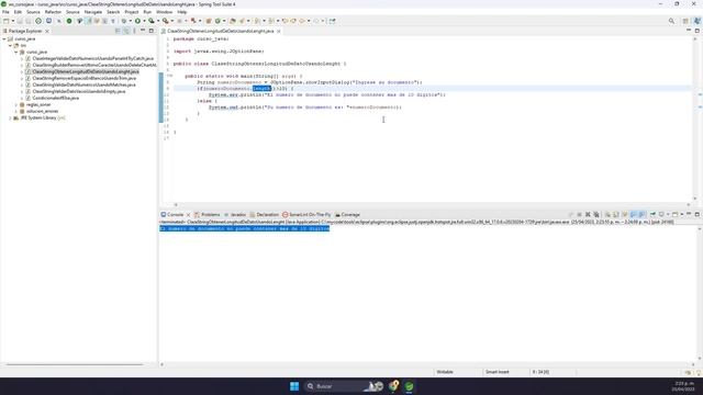 Curso de Java | String | Como Obtener La Cantidad de Caracteres De Una Cadena en Java String.lengh смотреть онлайн