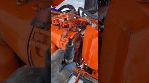 замена медных колец форсунок трактора т-40